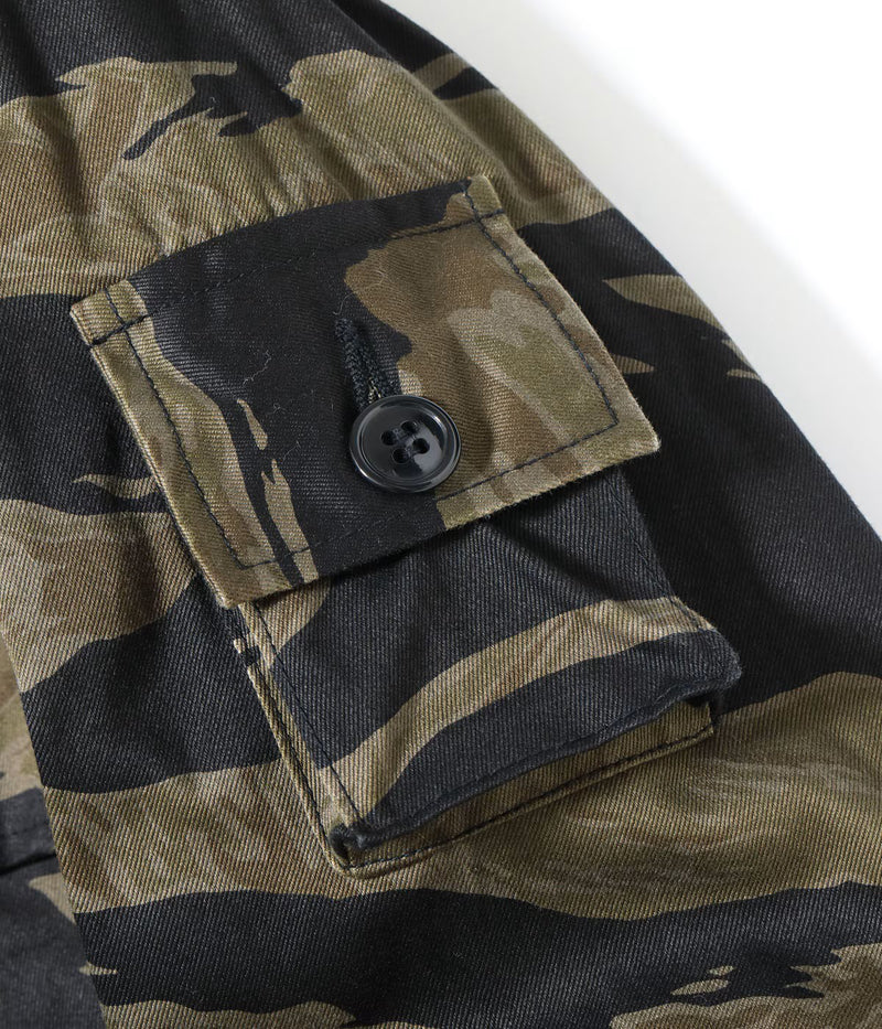 BR15778 / BUZZ RICKSON'S WILLIAM GIBSON COLLECTION BLACK TIGER PATTERN JACKET OVER DYE