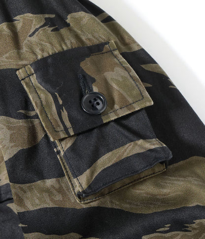 BR15778 / BUZZ RICKSON'S WILLIAM GIBSON COLLECTION BLACK TIGER PATTERN JACKET OVER DYE