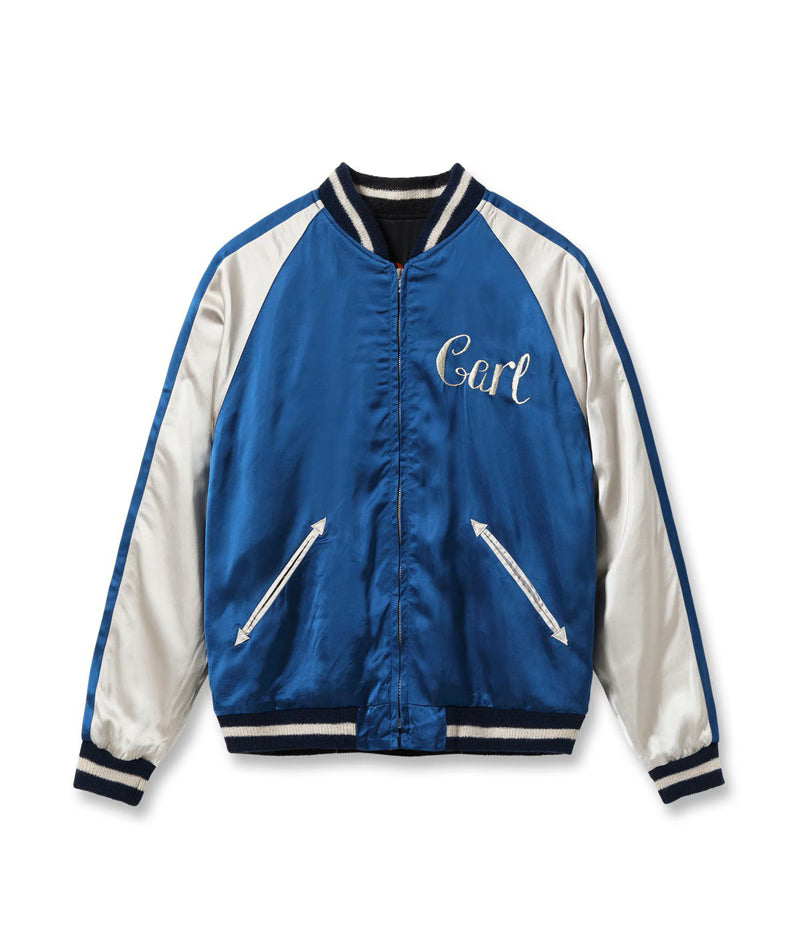 BR16009-119 / BUZZ RICKSON'S × KOSHO & CO. Early 1950s Style Acetate Souvenir Jacket “KOSHO & CO.” × “BUZZ RICKSON’S” Special Edition “17TH COMM SQ & 17TH BOMB WG(L)”