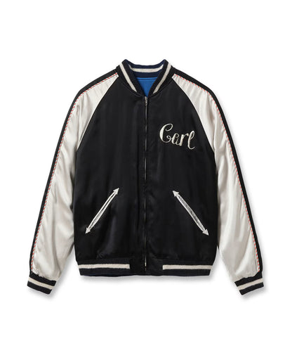 BR16009-119 / BUZZ RICKSON'S × KOSHO & CO. Early 1950s Style Acetate Souvenir Jacket “KOSHO & CO.” × “BUZZ RICKSON’S” Special Edition “17TH COMM SQ & 17TH BOMB WG(L)”