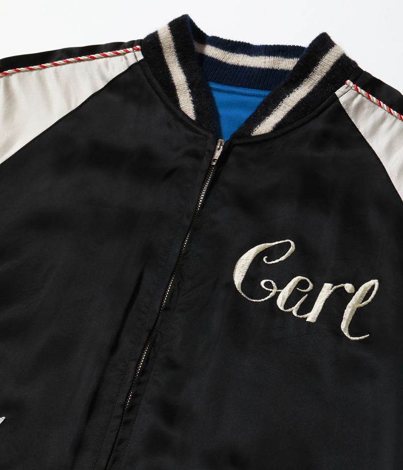 BR16009-119 / BUZZ RICKSON'S × KOSHO & CO. Early 1950s Style Acetate Souvenir Jacket “KOSHO & CO.” × “BUZZ RICKSON’S” Special Edition “17TH COMM SQ & 17TH BOMB WG(L)”