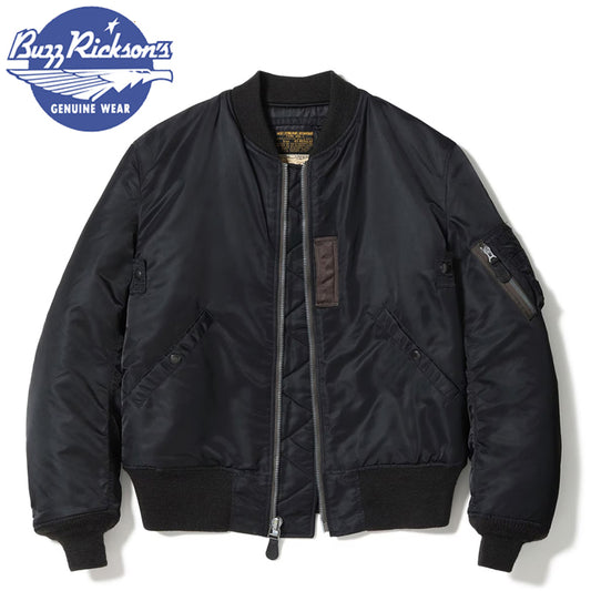 BR16027 / BUZZ RICKSON'S WILLIAM GIBSON COLLECTION Type BLACK MA-1 SLENDER MODEL