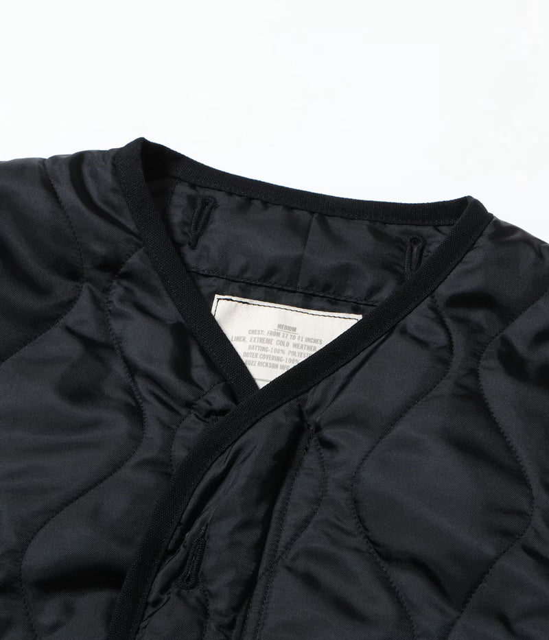 BR16031 /BUZZ RICKSON'S WILLIAM GIBSON COLLECTION Type BLACK M-65 LINER