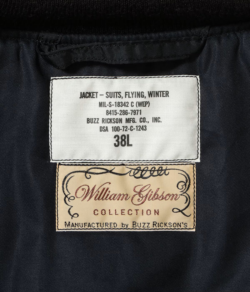 BR16035 / BUZZ RICKSON'S WILLIAM GIBSON COLLECTION Type BLACK WEP