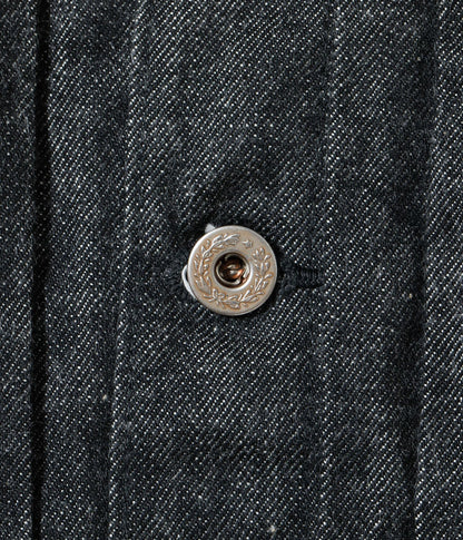 BR16042 / BUZZ RICKSON'S WORLD WAR II BLACK DENIM BLOUSE