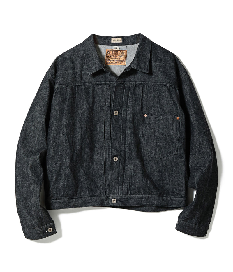BR16042T / BUZZ RICKSON'S WORLD WAR II BLACK DENIM BLOUSE SPLIT T