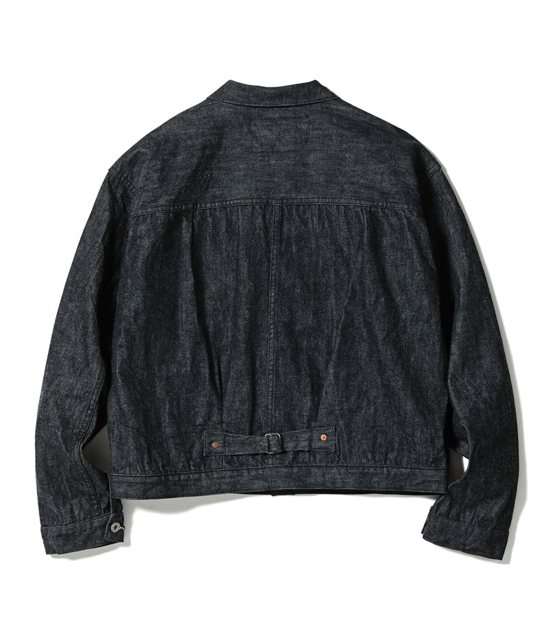 BR16042T / BUZZ RICKSON'S WORLD WAR II BLACK DENIM BLOUSE SPLIT T