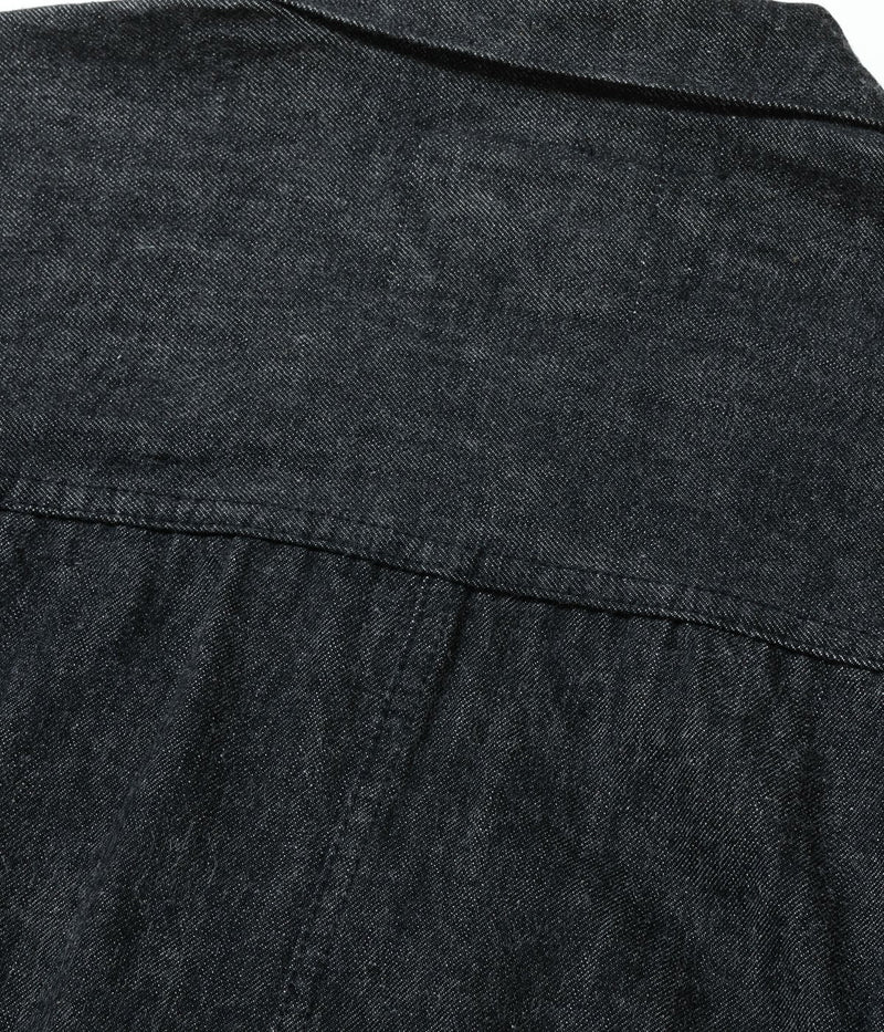 BR16042T / BUZZ RICKSON'S WORLD WAR II BLACK DENIM BLOUSE SPLIT T