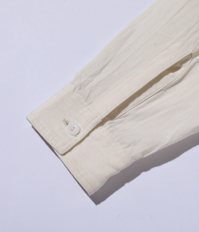 BR25996 / BUZZ RICKSON'S WHITE CHAMBRAY WORK SHIRT (LONG SLEEVE)