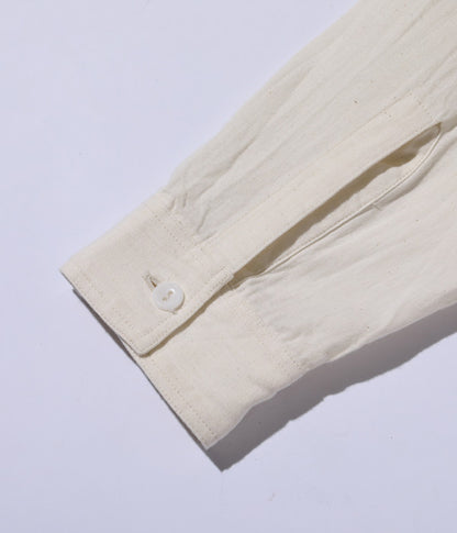 BR25996 / BUZZ RICKSON'S WHITE CHAMBRAY WORK SHIRT (LONG SLEEVE)