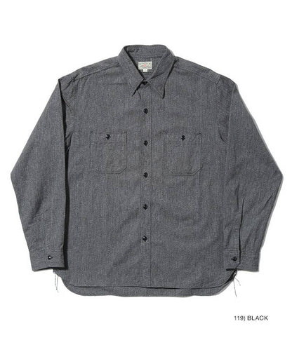 BR26082 / BUZZ RICKSON'S COTTON COVERT WORK SHIRT