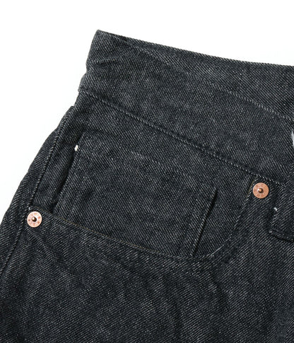 BR43042 / BUZZ RICKSON'S WORLD WAR II BLACK DENIM WAIST OVERALLS