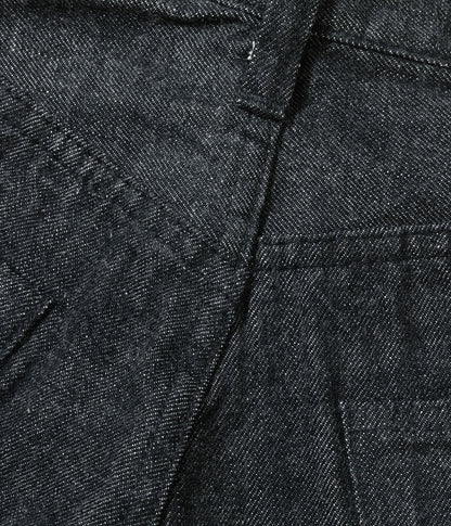 BR43042 / BUZZ RICKSON'S WORLD WAR II BLACK DENIM WAIST OVERALLS
