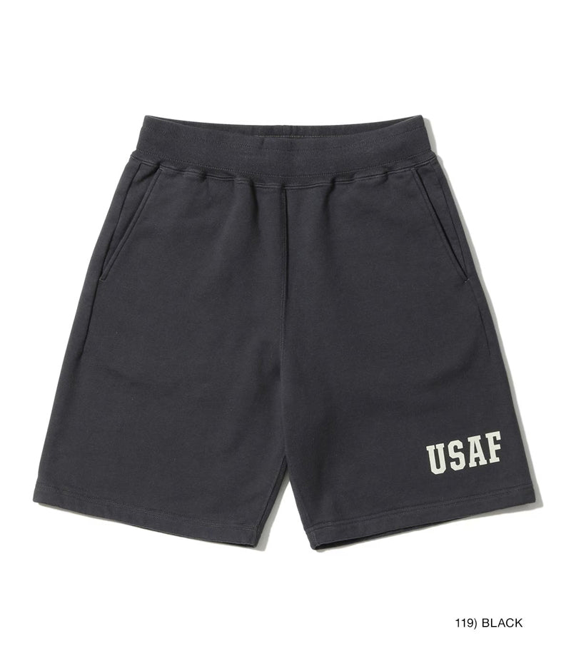 BR52657 / BUZZ RICKSON'S SWEAT SHORTS “USAF”
