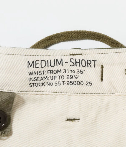 BR52661 / BUZZ RICKSON'S TROUSERS, SHELL, FIELD, M-51 SHORTS