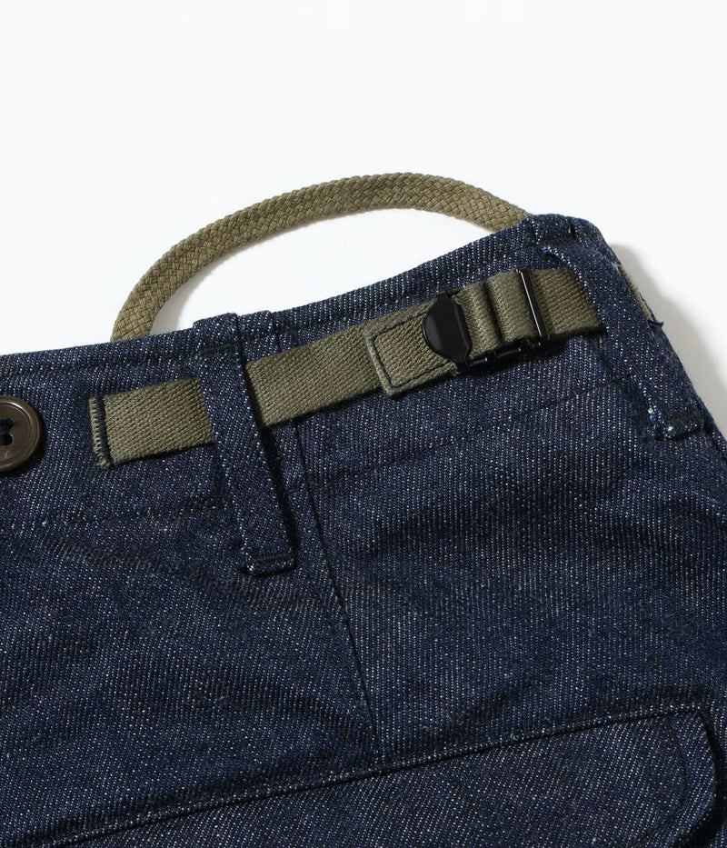 BR52662 / BUZZ RICKSON'S TROUSERS, SHELL, FIELD, M-51 SHORTS DENIM CIVILIAN MODEL