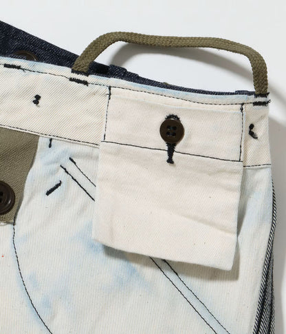 BR52662 / BUZZ RICKSON'S TROUSERS, SHELL, FIELD, M-51 SHORTS DENIM CIVILIAN MODEL