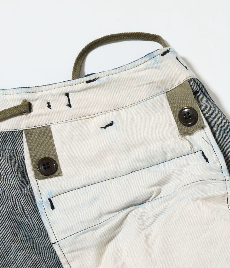 BR52662 / BUZZ RICKSON'S TROUSERS, SHELL, FIELD, M-51 SHORTS DENIM CIVILIAN MODEL