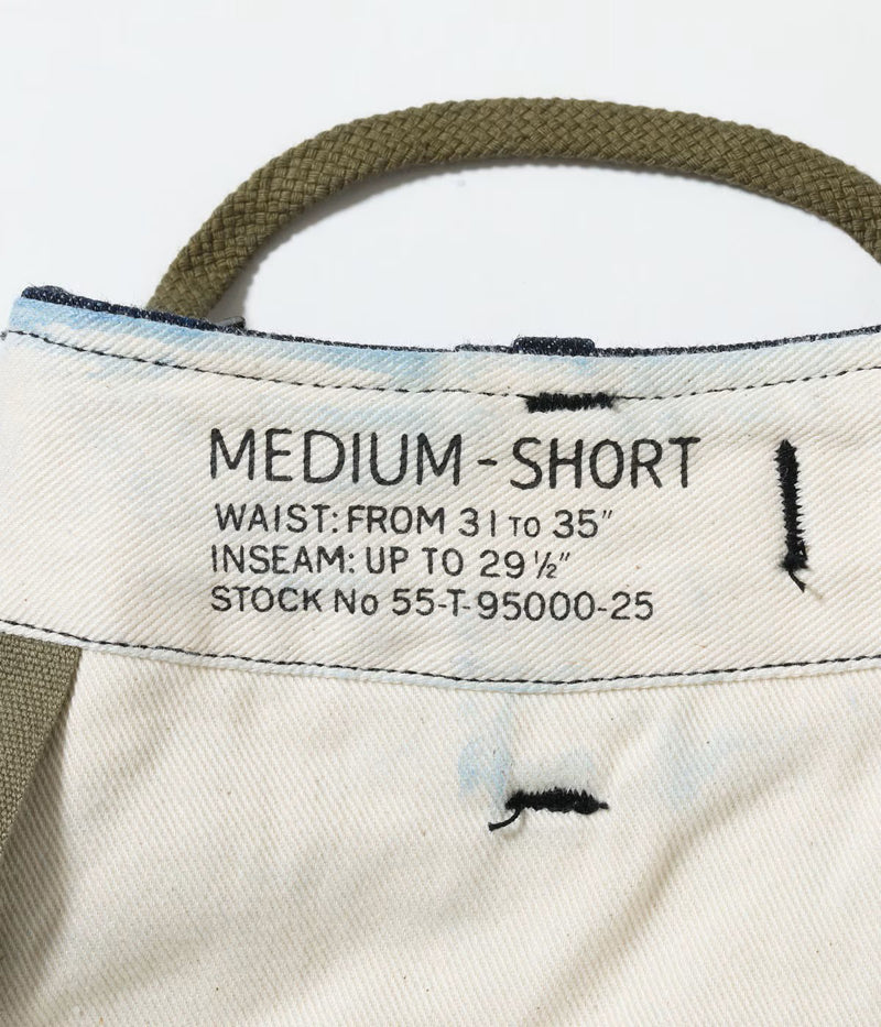 BR52662 / BUZZ RICKSON'S TROUSERS, SHELL, FIELD, M-51 SHORTS DENIM CIVILIAN MODEL