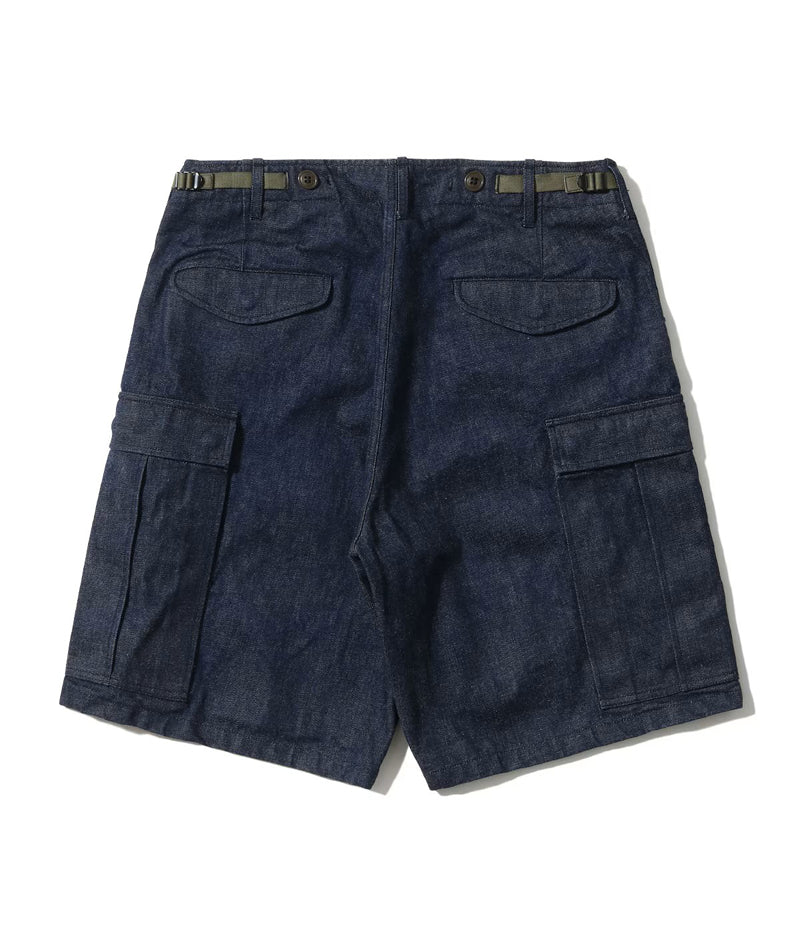 BR52662 / BUZZ RICKSON'S TROUSERS, SHELL, FIELD, M-51 SHORTS DENIM CIVILIAN MODEL