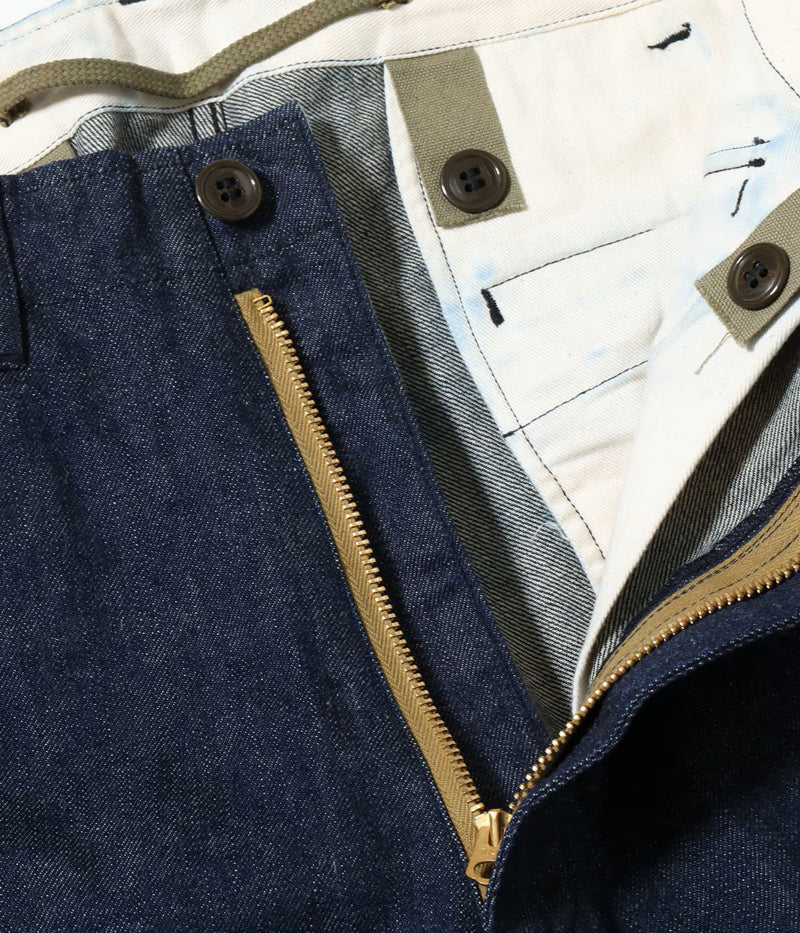 BR52662 / BUZZ RICKSON'S TROUSERS, SHELL, FIELD, M-51 SHORTS DENIM CIVILIAN MODEL