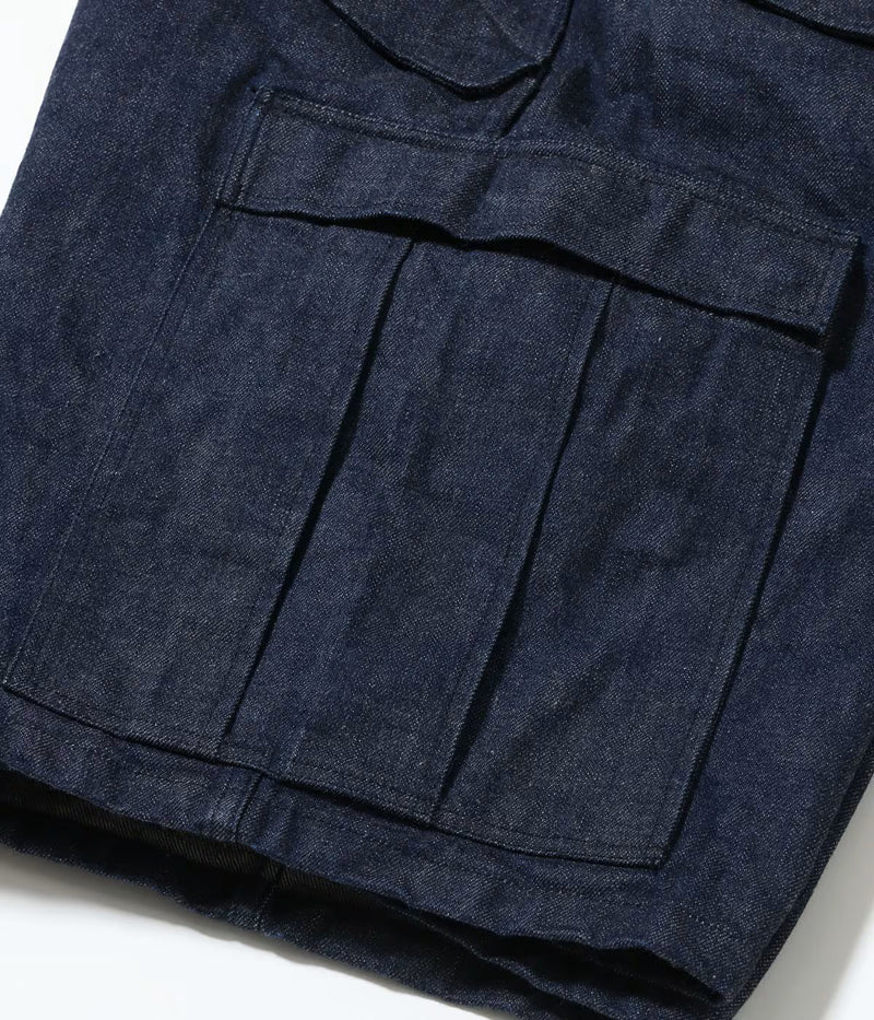BR52662 / BUZZ RICKSON'S TROUSERS, SHELL, FIELD, M-51 SHORTS DENIM CIVILIAN MODEL