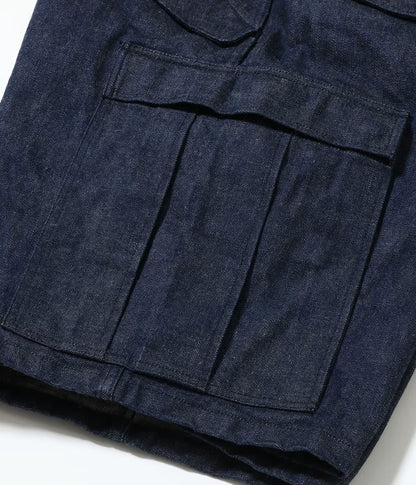 BR52662 / BUZZ RICKSON'S TROUSERS, SHELL, FIELD, M-51 SHORTS DENIM CIVILIAN MODEL