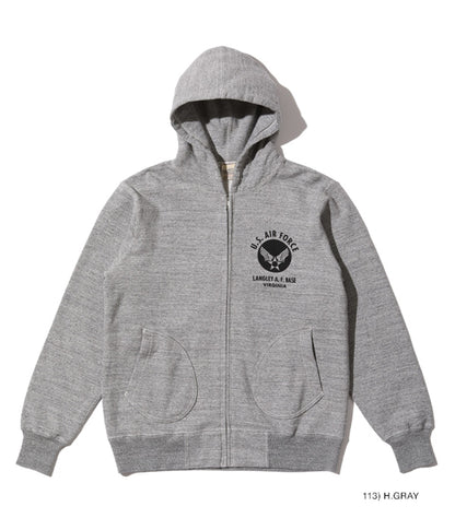 BR65599 / BUZZ RICKSON'S FULL ZIP SWEAT PARKA U.S. AIR FORCE