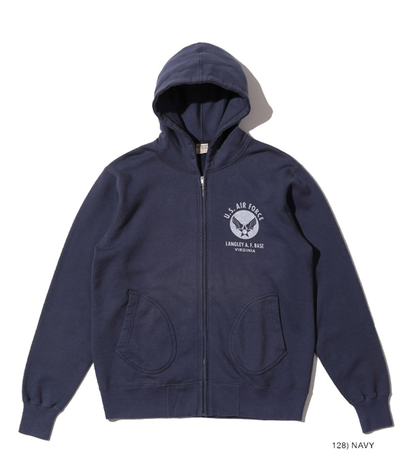 BR65599 / BUZZ RICKSON'S FULL ZIP SWEAT PARKA U.S. AIR FORCE