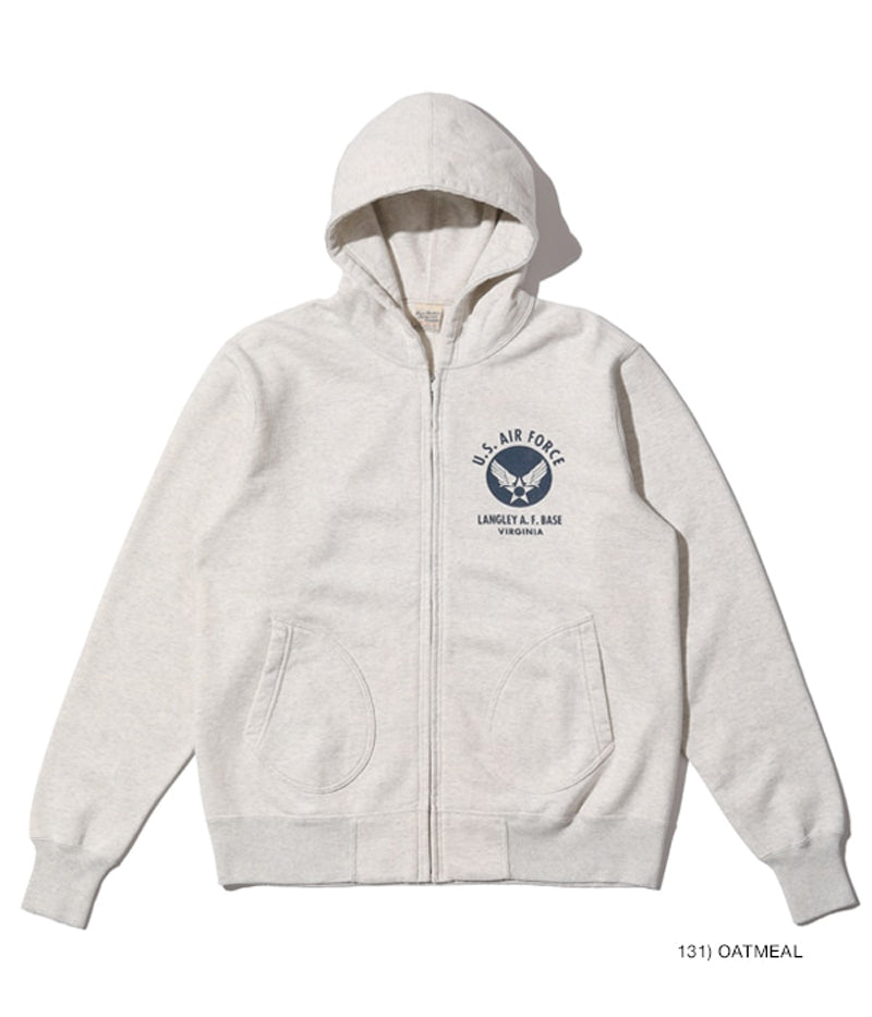BR65599 / BUZZ RICKSON'S FULL ZIP SWEAT PARKA U.S. AIR FORCE