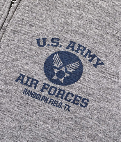 BR65601 BUZZ RICKSON'S Set-in Zip Sweat Shirt "U.S. Army Air Forces"