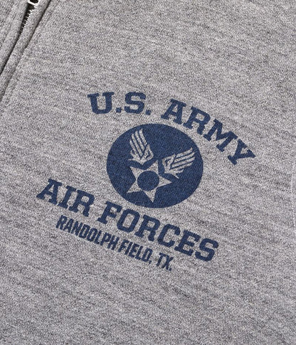 BR65601 BUZZ RICKSON'S SET-IN ZIP SWEAT SHIRT “U.S. ARMY AIR FORCES”