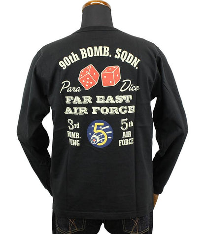 BR69283 / BUZZ RICKSON'S LONG SLEEVE T-SHIRTS "90th BOMB SQDN"