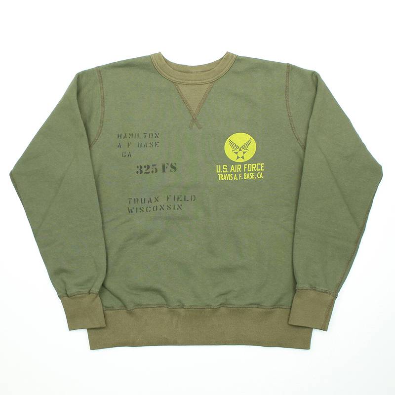 BR69287 / BUZZ RICKSON'S SET-IN CREW NECK SWEAT SHIRTS "325th FIGHTER SQ."