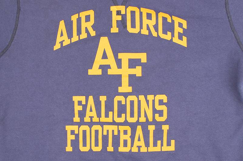 BR69289 / BUZZ RICKSON'S SET-IN CREW NECK SWEAT SHIRTS "AIR FORCE FALCONS"