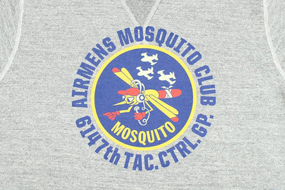 BR69290 / BUZZ RICKSON'S SET-IN CREW NECK SWEAT SHIRTS "AIRMENS MOSQUITO CLUB"