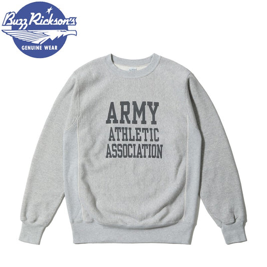 BR69431 / BUZZ RICKSON'S HORIZONTAL KNITTING SWEAT SHIRTS “ARMY ATHLETIC ASSOCIATION”