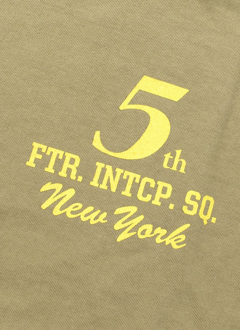 BR69449 / BUZZ RICKSON'S LONG SLEEVE T-SHIRTS "5th FTR.INTCP.SQ."