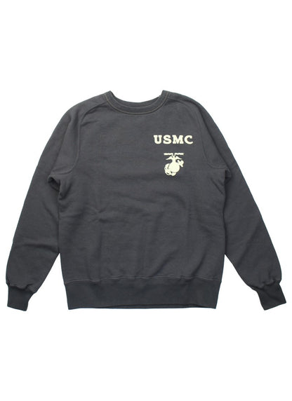 BR69456 / BUZZ RICKSON'S FREEDOM SLEEVE SWEAT SHIRTS "USMC"