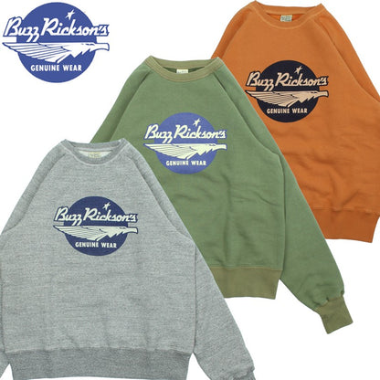 BR69507 / BUZZ RICKSON'S FREEDOM SLEEVE SWEAT SHIRTS “BUZZ RICKSON'S”