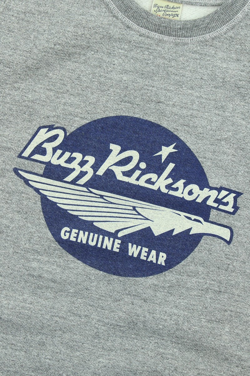 BR69507 / BUZZ RICKSON'S FREEDOM SLEEVE SWEAT SHIRTS “BUZZ RICKSON'S”