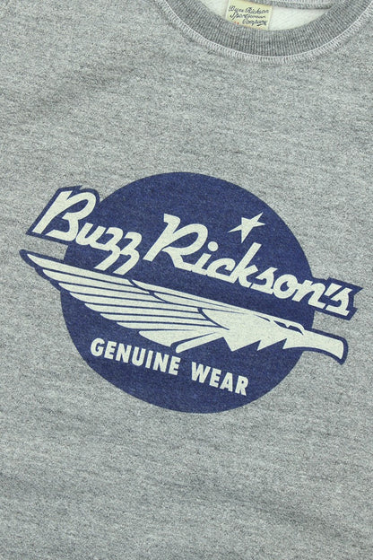 BR69507 / BUZZ RICKSON'S FREEDOM SLEEVE SWEAT SHIRTS “BUZZ RICKSON'S”