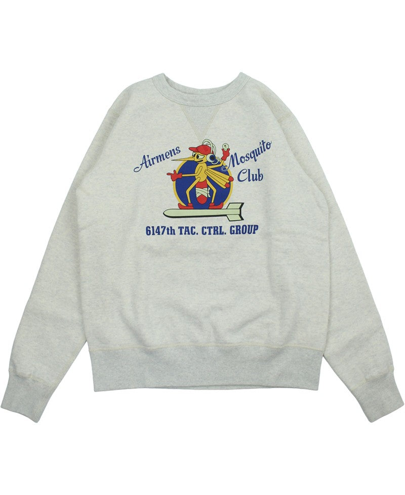 BR69632 / BUZZ RICKSON'S SET-IN CREW NECK SWEAT SHIRTS "AIRMENS MOSQUITO CLUB"