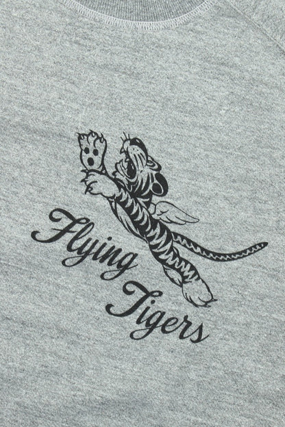 BR69636 / BUZZ RICKSON'S FREEDOM SLEEVE SWEAT SHIRTS “FLYING TIGERS”