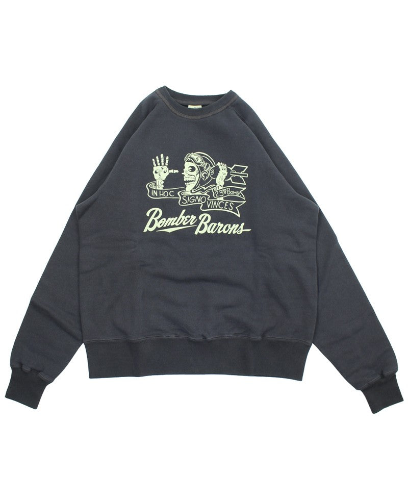 BR69637 / BUZZ RICKSON'S FREEDOM SLEEVE SWEAT SHIRTS “BOMBER BARONS”