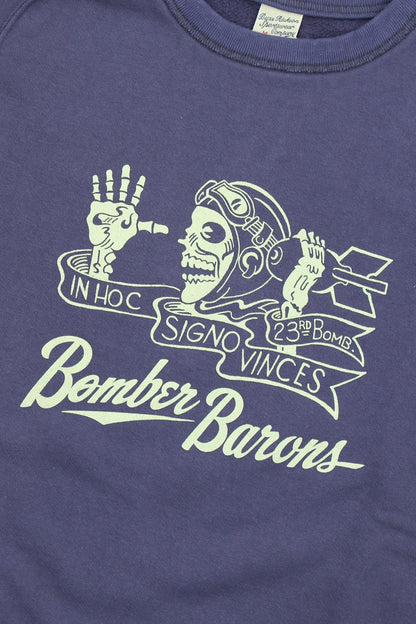 BR69637 / BUZZ RICKSON'S FREEDOM SLEEVE SWEAT SHIRTS “BOMBER BARONS”