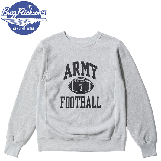 BR69644 / BUZZ RICKSON'S HORIZONTAL KNITTING SWEAT SHIRT “ARMY FOOTBALL”