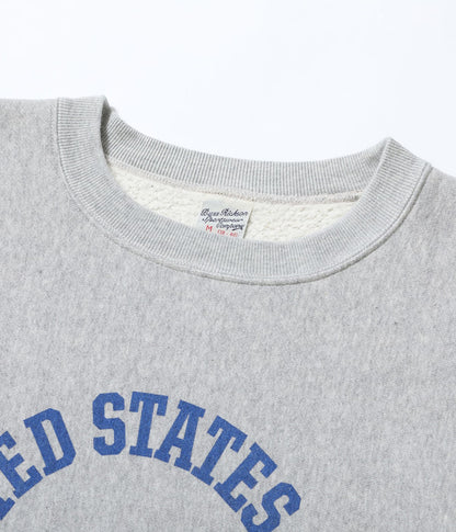 BR69645 / BUZZ RICKSON'S HORIZONTAL KNITTING SWEAT SHIRT “CVA-67 J.F. KENNEDY”