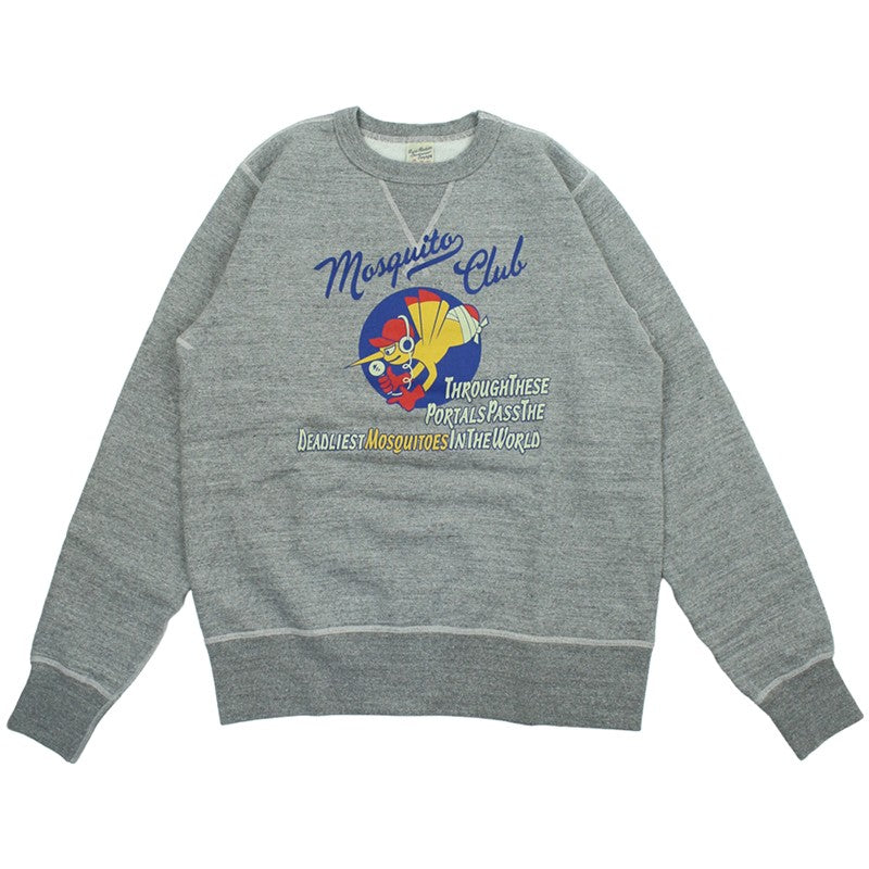 BR69802 / BUZZ RICKSON'S SET-IN CREW NECK SWEAT SHIRTS "MOSQUITO CLUB"