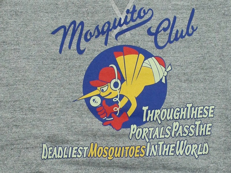 BR69802 / BUZZ RICKSON'S SET-IN CREW NECK SWEAT SHIRTS "MOSQUITO CLUB"